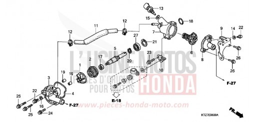 WATER PUMP PES1256 de 2006